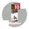Light Grey Suede Mat Board for 20x40 Frames - Fits 12x36 Photos